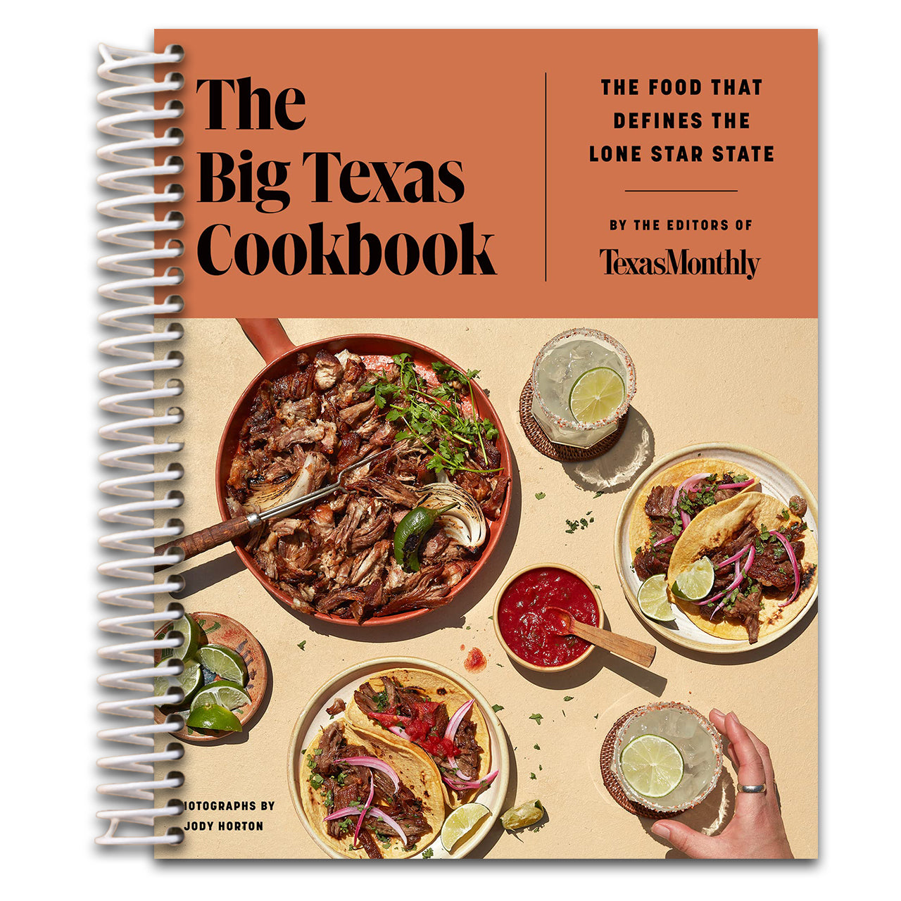 The Big Texas Cookbook: The Food That Defines the Lone Star State (Spiral bound) Happy Coil spiral bound book