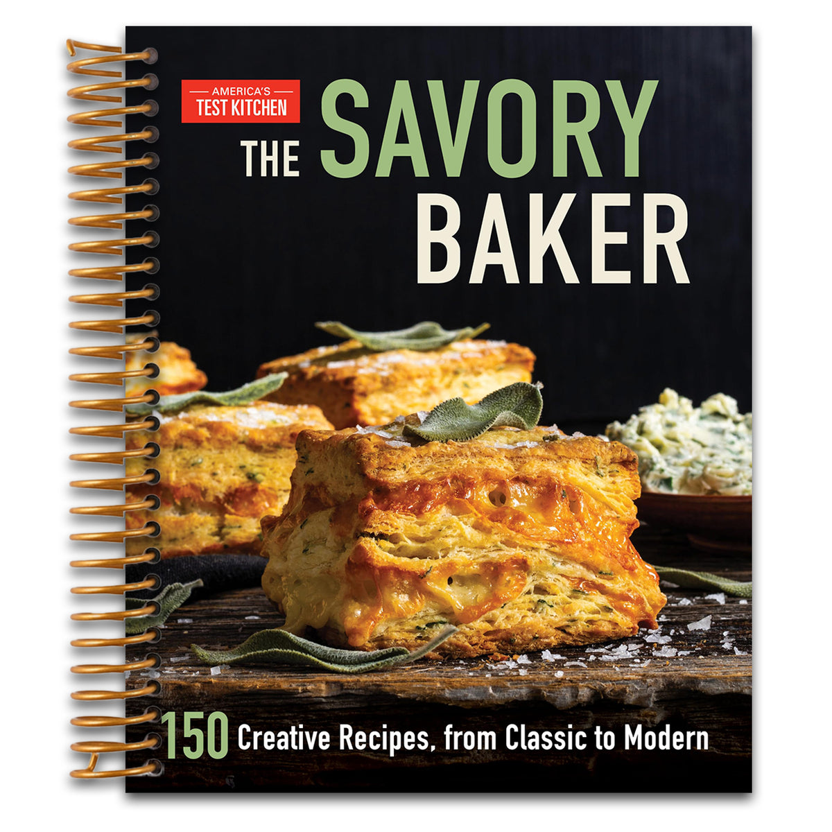 The Savory Baker: 150 Creative Recipes, from Classic to Modern (Spiral bound) Happy Coil spiral bound book