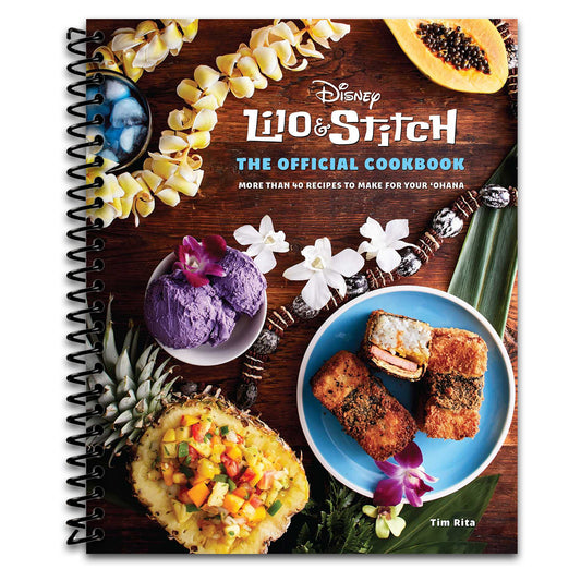 Lilo and Stitch: The Official Cookbook: 50 Recipes to Make for Your 'Ohana (Spiral bound) Happy Coil spiral bound book