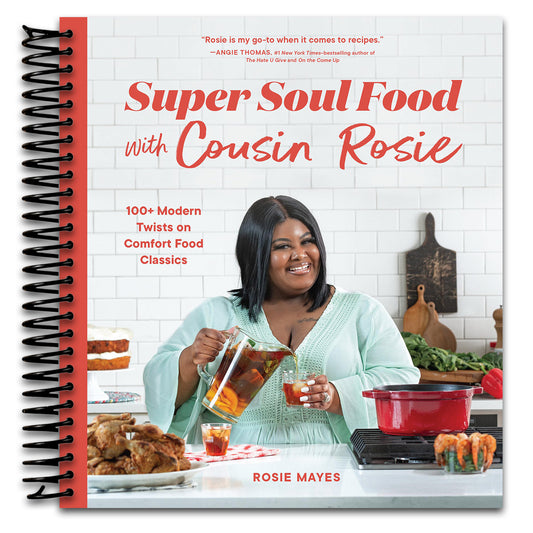 Super Soul Food with Cousin Rosie: 100+ Modern Twists on Comfort Food Classics (I Heart Soul Food) (Spiral bound) Happy Coil spiral bound book