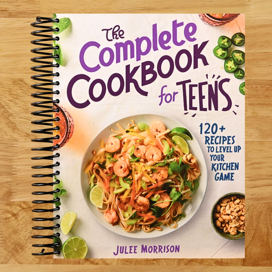 The Complete Cookbook for Teens: 120+ Recipes to Level Up Your Kitchen Game   (Spiral bound)