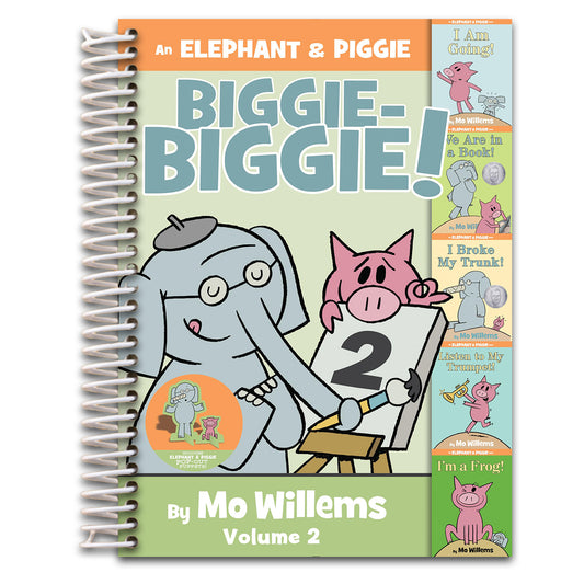 An Elephant & Piggie Biggie Volume 2! (An Elephant and Piggie Book)   (Spiral bound)