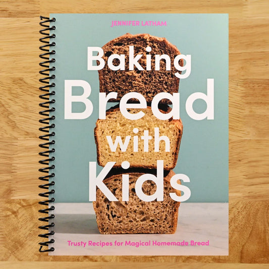 Baking Bread with Kids: Trusty Recipes for Magical Homemade Bread [A Baking Book] (Spiral bound) Happy Coil spiral bound book