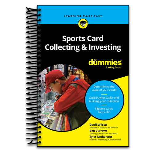 Sports Card Collecting & Investing For Dummies (Spiral bound) Happy Coil spiral bound book