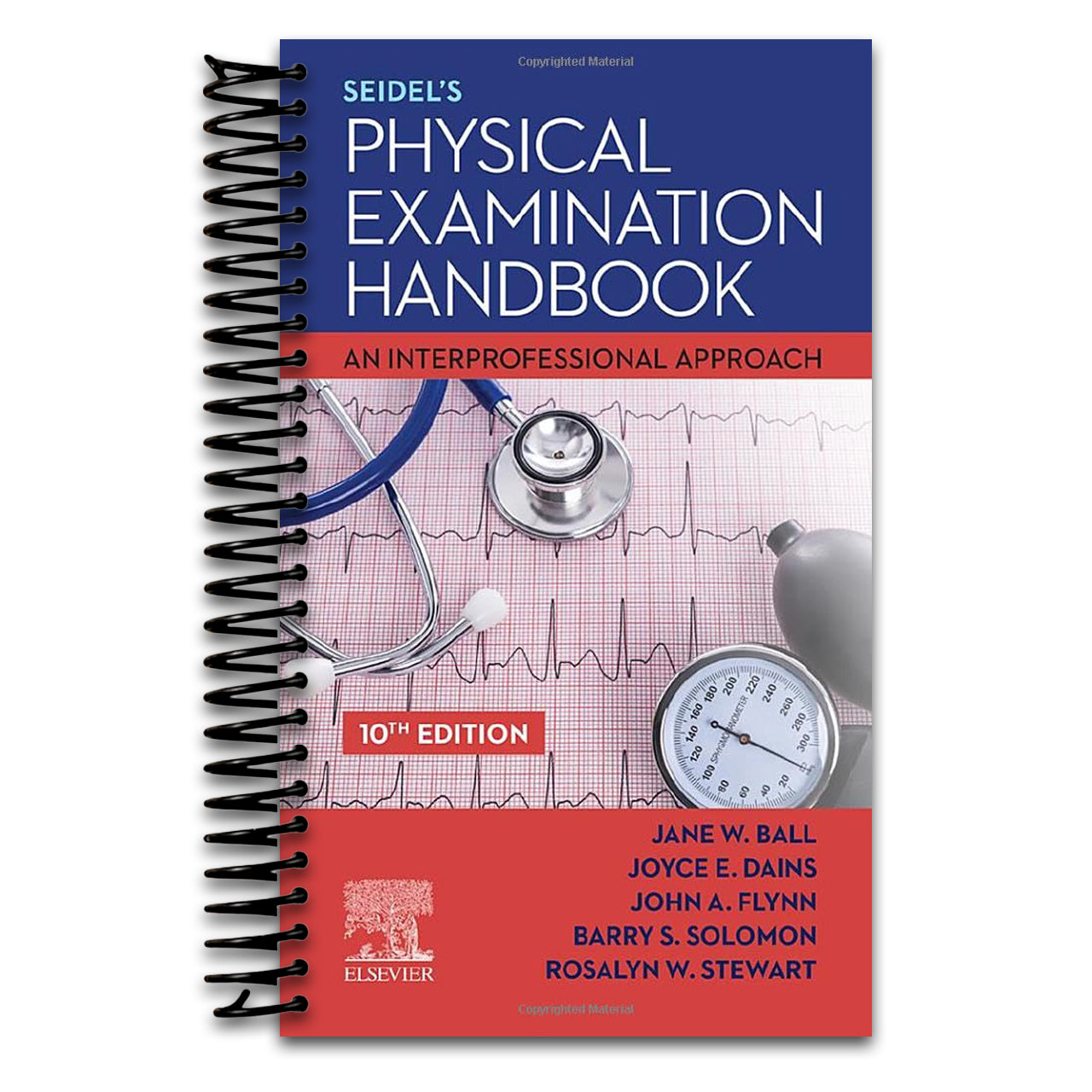 Seidel's Physical Examination Handbook: An Interprofessional Approach (Spiral bound) Happy Coil spiral bound book