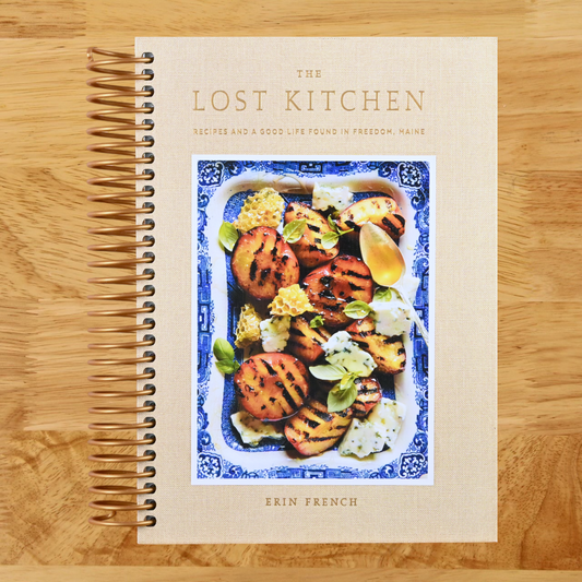 The Lost Kitchen: Recipes and a Good Life Found in Freedom, Maine: A Cookbook (Spiral bound) Happy Coil spiral bound book