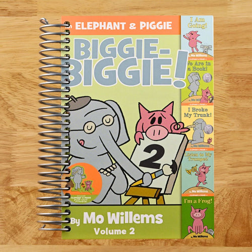 An Elephant & Piggie Biggie Volume 2! (An Elephant and Piggie Book) (Spiral bound) Happy Coil spiral bound book