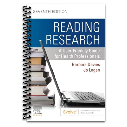 Reading Research: A User-Friendly Guide for Health Professionals (Spiral bound) Happy Coil spiral bound book
