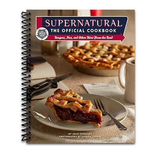 Supernatural: The Official Cookbook: Burgers, Pies, and Other Bites from the Road (Science Fiction Fantasy) (Spiral bound) Happy Coil spiral bound book