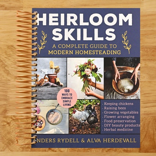 Heirloom Skills: A Complete Guide to Modern Homesteading (Spiral bound) Happy Coil spiral bound book