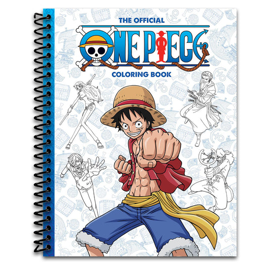 One Piece: The Official Coloring Book   (Spiral bound)