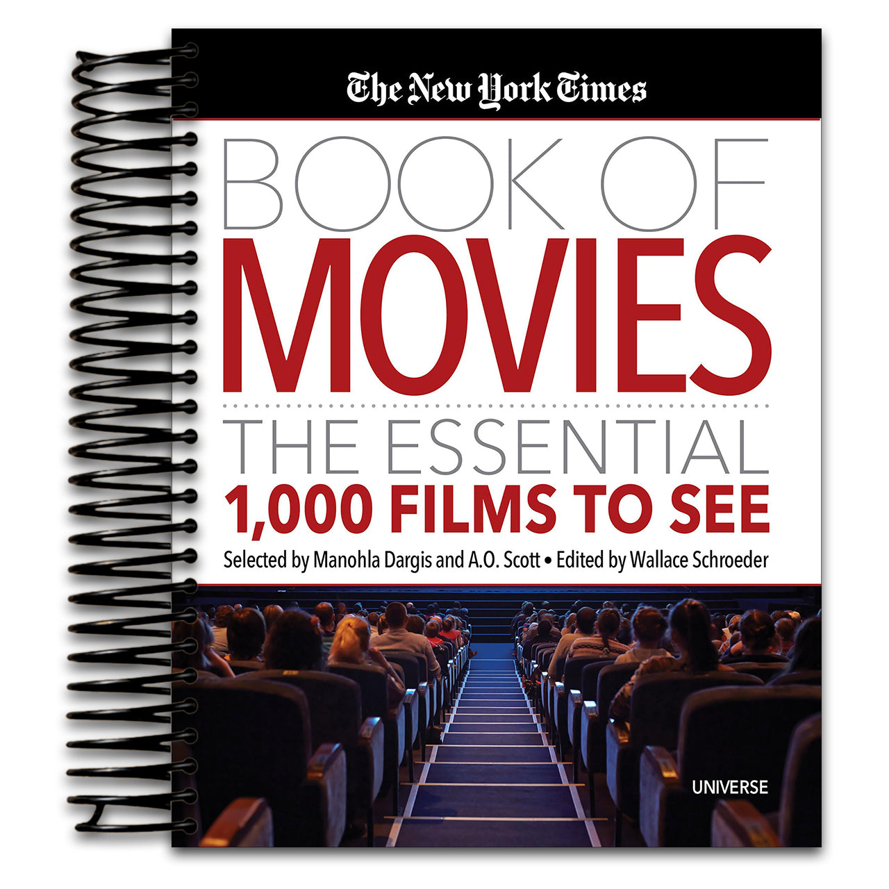 The New York Times Book of Movies: The Essential 1,000 Films to See (Spiral bound) Happy Coil spiral bound book