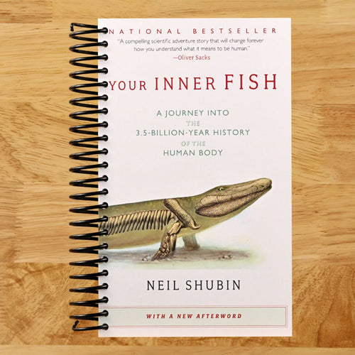 Your Inner Fish: A Journey into the 3.5-Billion-Year History of the Human Body (Spiral bound) Happy Coil spiral bound book