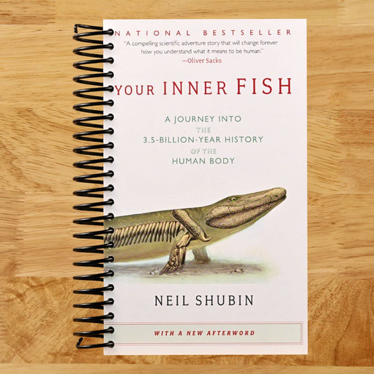 Your Inner Fish: A Journey into the 3.5-Billion-Year History of the Human Body (Spiral bound) Happy Coil spiral bound book