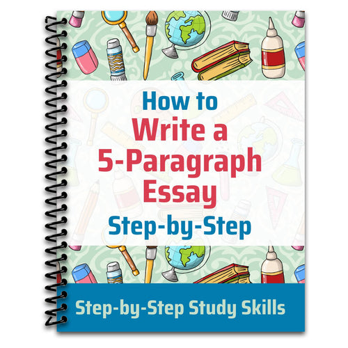 How to Write a 5-Paragraph Essay Step-by-Step: Step-by-Step Study Skills (Spiral bound) Happy Coil spiral bound book