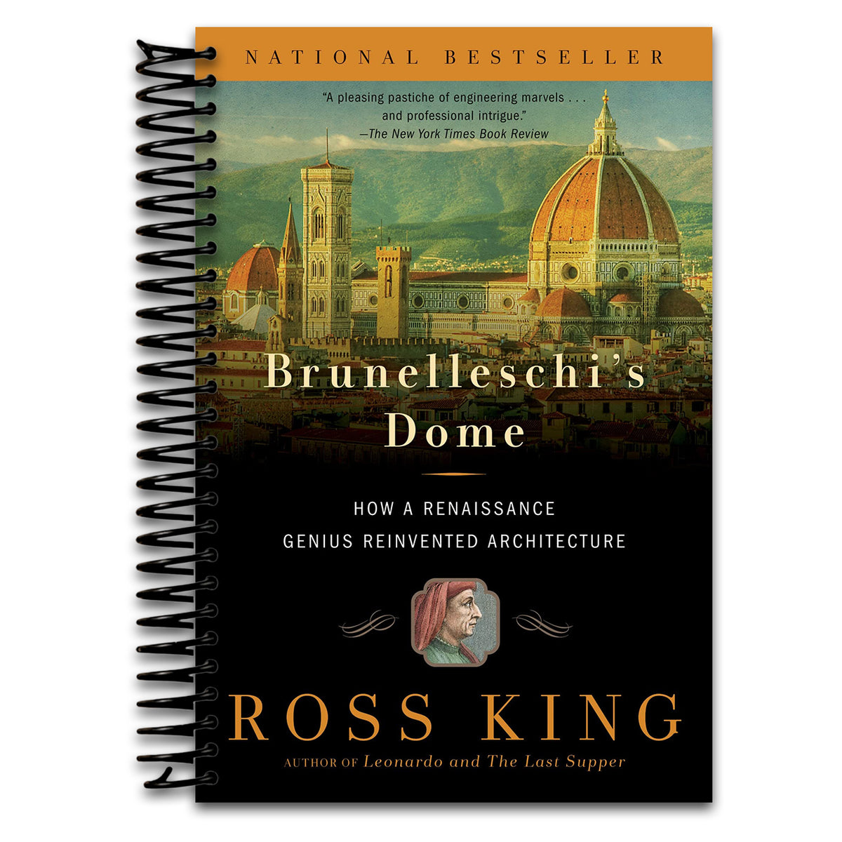 Brunelleschi's Dome: How a Renaissance Genius Reinvented Architecture (Spiral bound) Happy Coil spiral bound book