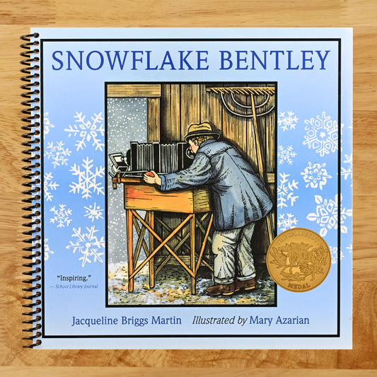 Snowflake Bentley: An Inspiring True Story About Snowflakes and Curiosity for Children (Ages 4–8) (Spiral bound) Happy Coil spiral bound book