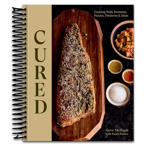 Cured: Cooking with Ferments, Pickles, Preserves & More (Spiral bound) Happy Coil spiral bound book