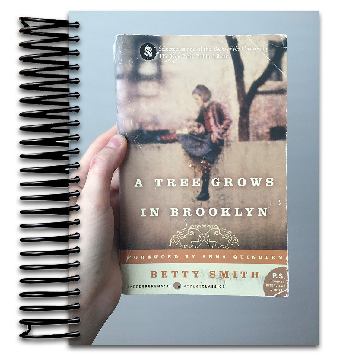 A Tree Grows in Brooklyn [75th Anniversary Ed]: A Special Edition of the Beloved American Classic Coming-Of-Age Novel (Perennial Classics) (Spiral bound) Happy Coil spiral bound book