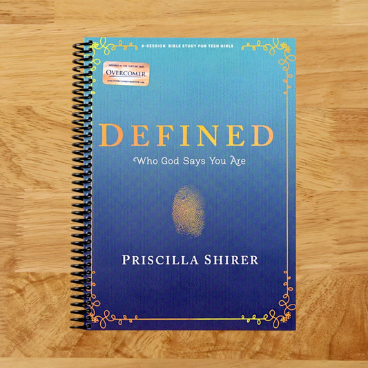 Defined - Teen Girls' Bible Study Book: Who God Says You Are (Bible Study for Teen Girls and Young Women)   (Spiral bound)