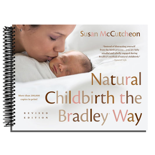 Natural Childbirth the Bradley Way: Revised Edition   (Spiral bound)
