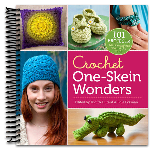 Crochet One-Skein Wonders®: 101 Projects from Crocheters around the World (Spiral bound) Happy Coil spiral bound book