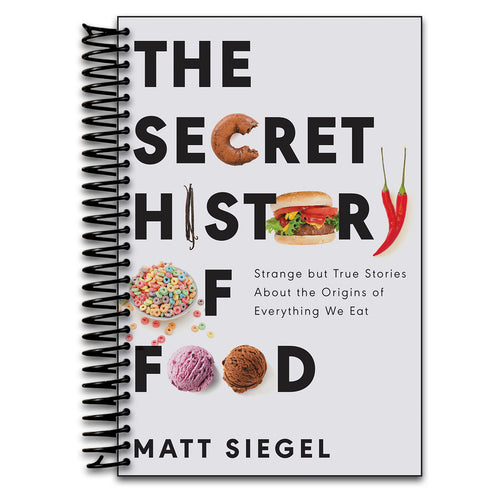 The Secret History of Food: Strange but True Stories About the Origins of Everything We Eat   (Spiral bound)