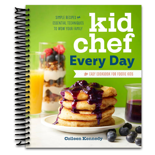 Kid Chef Every Day: The Easy Cookbook for Foodie Kids   (Spiral bound)