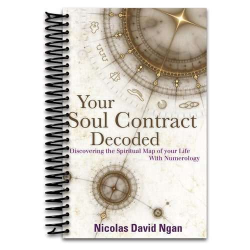 Your Soul Contract Decoded: Discover the Spiritual Map of Your Life with Numerology   (Spiral bound)