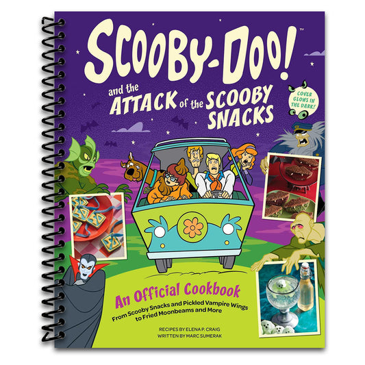 Scooby-Doo! and the Attack of the Scooby Snacks [An Official Cookbook]: From Scooby Snacks and Pickled Vampire Wings to Fried Moonbeams and More (Spiral bound) Happy Coil spiral bound book