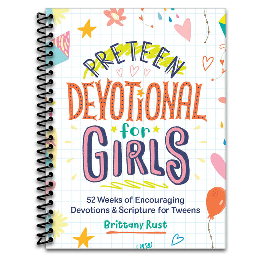Preteen Devotional for Girls: 52 Weeks of Encouraging Devotions and Scripture for Tweens   (Spiral bound)