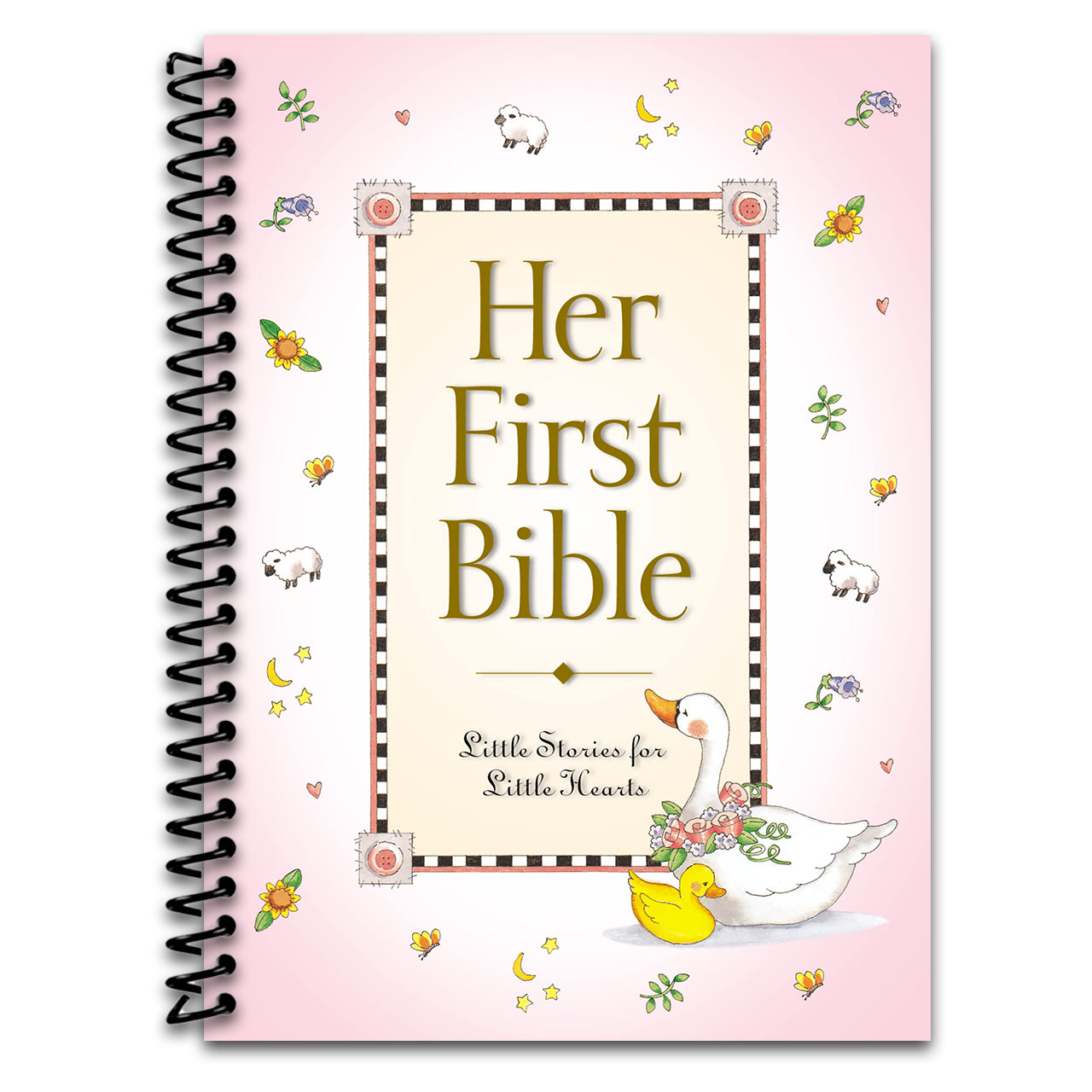Her First Bible (Spiral bound) Happy Coil spiral bound book
