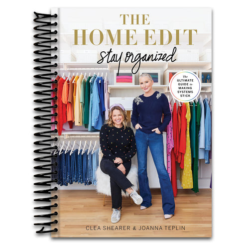 The Home Edit: Stay Organized: The Ultimate Guide to Making Systems Stick (Spiral bound) Happy Coil spiral bound book