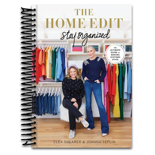 The Home Edit: Stay Organized: The Ultimate Guide to Making Systems Stick (Spiral bound) Happy Coil spiral bound book