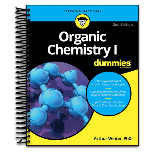 Organic Chemistry I For Dummies (For Dummies (Math & Science)) (Spiral bound) Happy Coil spiral bound book