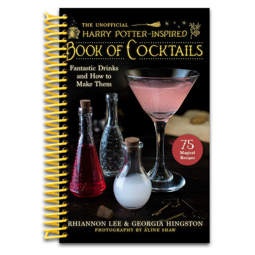 Unofficial Harry Potter–Inspired Book of Cocktails: Fantastic Drinks and How to Make Them (Spiral bound) Happy Coil spiral bound book