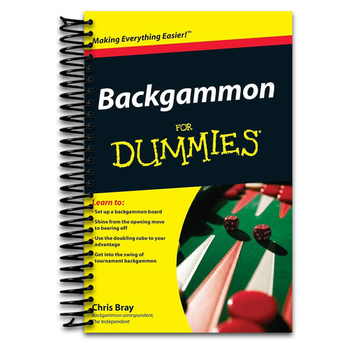 Backgammon For Dummies (For Dummies Series)   (Spiral bound)
