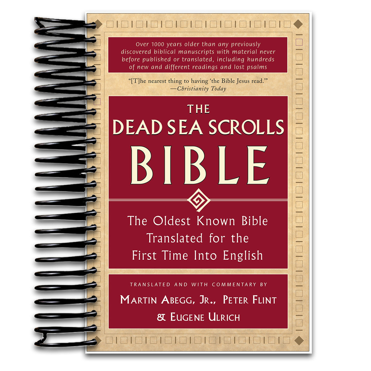 The Dead Sea Scrolls Bible: The Oldest Known Bible Translated for the First Time into English ― A Biblical Studies Work on Qumran Fragments (Spiral bound) Happy Coil spiral bound book