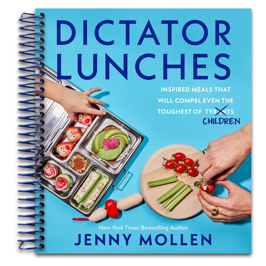 Dictator Lunches: Inspired Meals That Will Compel Even the Toughest of (Tyrants) Children – Easy, Healthy Recipes and Edible Art for Picky Eaters and School Lunches (Spiral bound) Happy Coil spiral bound book