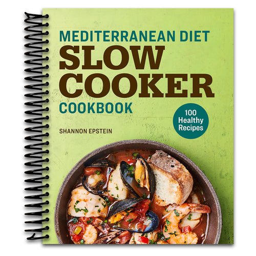 Mediterranean Diet Slow Cooker Cookbook: 100 Healthy Recipes (Spiral bound) Happy Coil spiral bound book