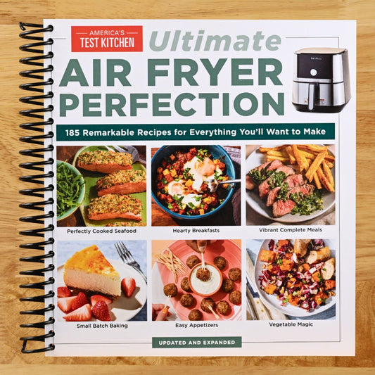 Ultimate Air Fryer Perfection: 185 Remarkable Recipes That Make the Most of Your Air Fryer (Spiral bound) Happy Coil spiral bound book