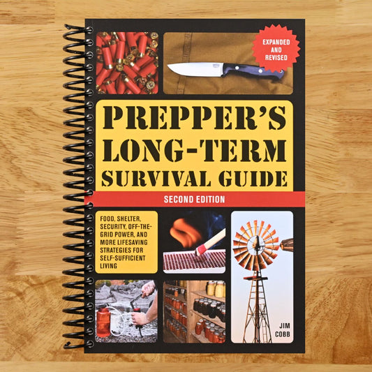 Prepper's Long-Term Survival Guide: 2nd Edition: Food, Shelter, Security, Off-the-Grid Power, and More Lifesaving Strategies for Self-Sufficient Living (Expanded and Revised) (Books for Preppers) (Spiral bound) Happy Coil spiral bound book