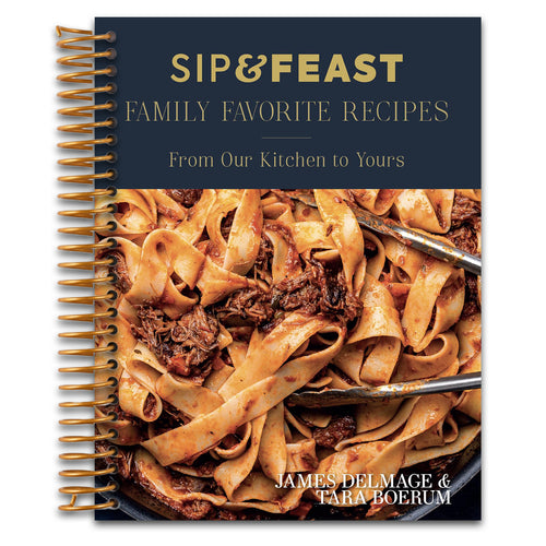 Sip & Feast: Family Favorite Recipes (Spiral bound) Happy Coil spiral bound book