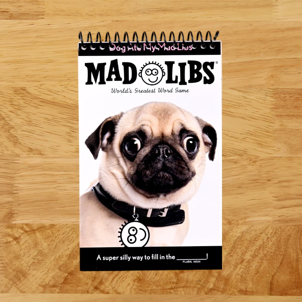 Dog Ate My Mad Libs: World's Greatest Word Game (Spiral bound) Happy Coil spiral bound book