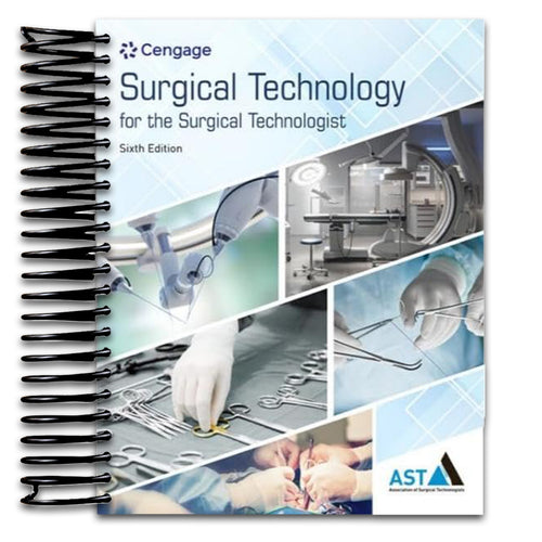 Surgical Technology for the Surgical Technologist: A Positive Care Approach (Mindtap Course List) (Spiral bound) Happy Coil spiral bound book