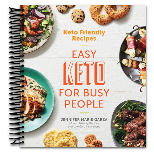 Keto Friendly Recipes: Easy Keto For Busy People   (Spiral bound)