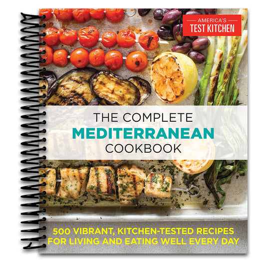 The Complete Mediterranean Cookbook: 500 Vibrant, Kitchen-Tested Recipes for Living and Eating Well Every Day (The Complete ATK Cookbook Series)