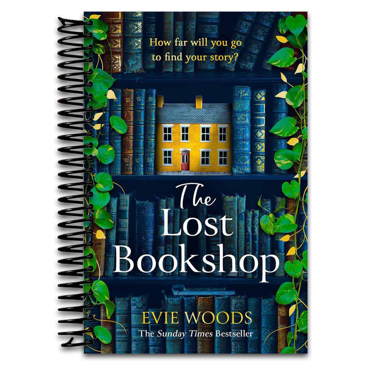 The Lost Bookshop: A most charming and uplifting novel, the perfect gift for book lovers! (Spiral bound) Happy Coil spiral bound book