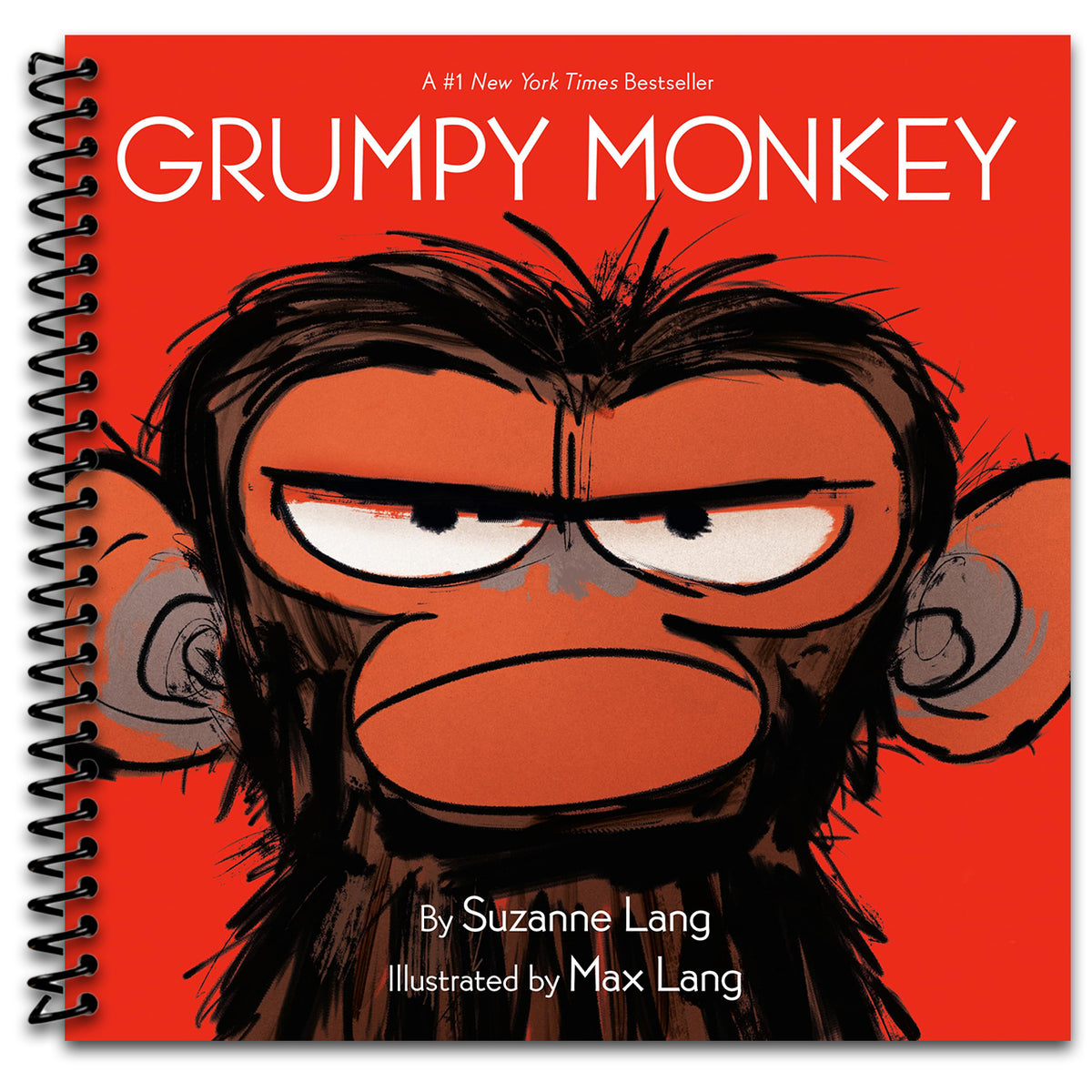 Grumpy Monkey   (Spiral bound)
