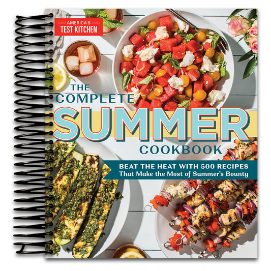 The Complete Summer Cookbook: Beat the Heat with 500 Recipes that Make the Most of Summer's Bounty (The Complete ATK Cookbook Series) (Spiral bound) Happy Coil spiral bound book